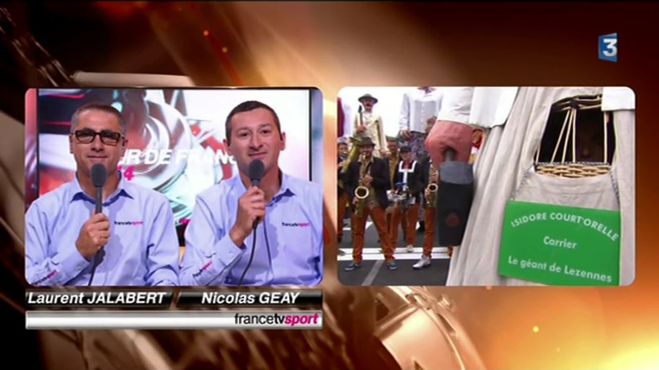 Tour de France Thierry Adam remplacé par Nicolas Geay Vidéo Dailymotion