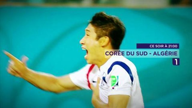 Belgique-Russie, Corée du Sud-Algérie, Etats-Unis-Portugal (beIN Sports 1) 22 juin