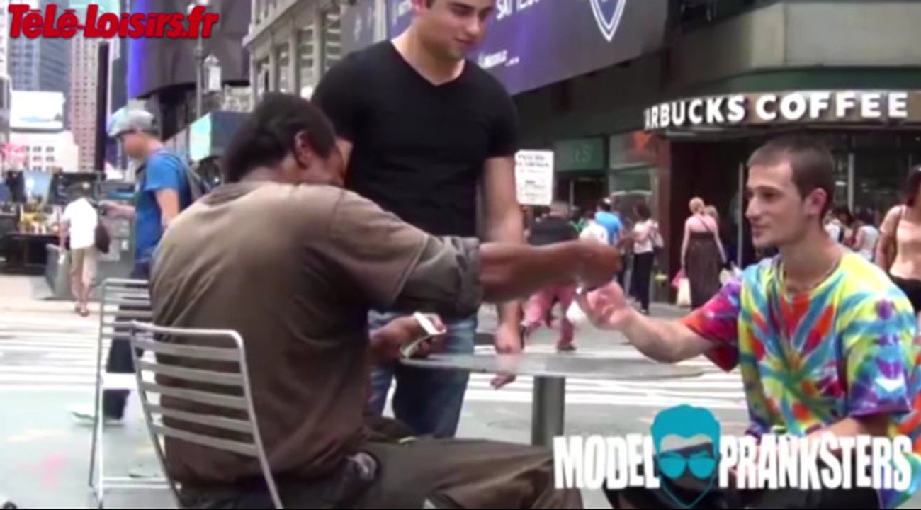 L'incroyable geste de générosité d'un SDF... le Zapping Web