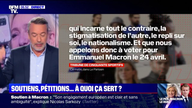 ÉDITO - Au jeu des appels et des soutiens, c'est le président sortant qui gagne haut la main