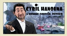 Cyril Hanouna... l'homme coussin péteur selon Les Guignols