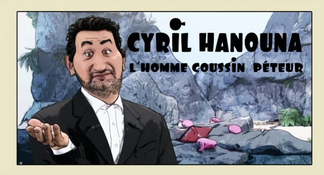 Cyril Hanouna... l'homme coussin péteur selon Les Guignols