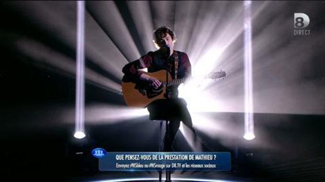 Mathieu (Nouvelle Star) : Quelqu'un m'a dit de Carla Bruni