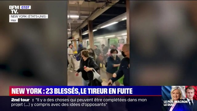 Attaque à New York: le tireur, qui a fait 23 blessés, toujours en fuite