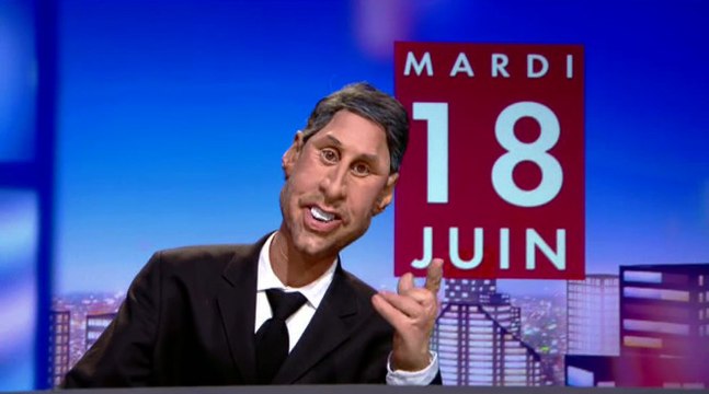 Les Guignols se moquent de l'arrivée d'Antoine de Caunes au Grand Journal