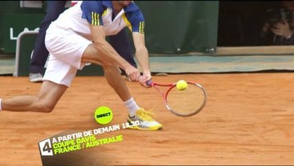 Coupe Davis 2014 - France-Australie (France 4)