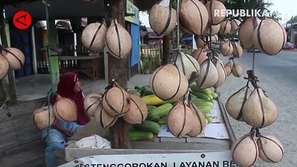 Segarnya Berbuka Puasa dengan Kelapa Bakar