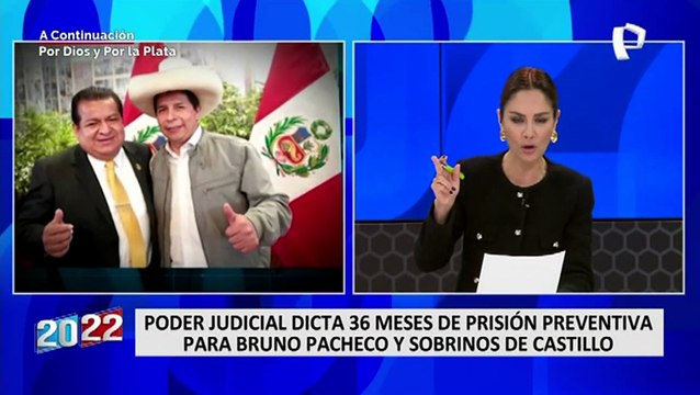 Bruno Pacheco y sobrinos de Castillo: dictan 36 meses de prisión preventiva por caso Puente Tarata