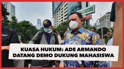 Download Video: Kuasa Hukum Klaim Ade Armando Datang Demo di DPR Murni Dukung Mahasiswa Tolak Jokowi 3 Periode