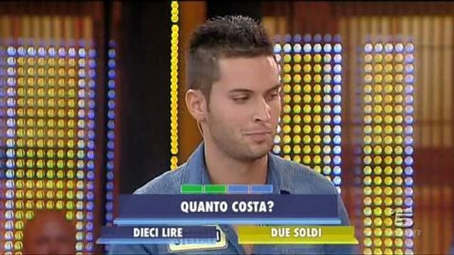 La version italienne d'Au suivant, le futur jeu de Christophe Dechavanne sur TF1