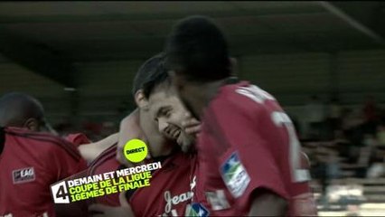 Coupe de la Ligue : 16èmes de finale (France 4)