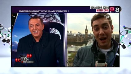 Le faux duplex de Jean-Marc Morandini avec Vin Diesel dans Vous êtes en direct