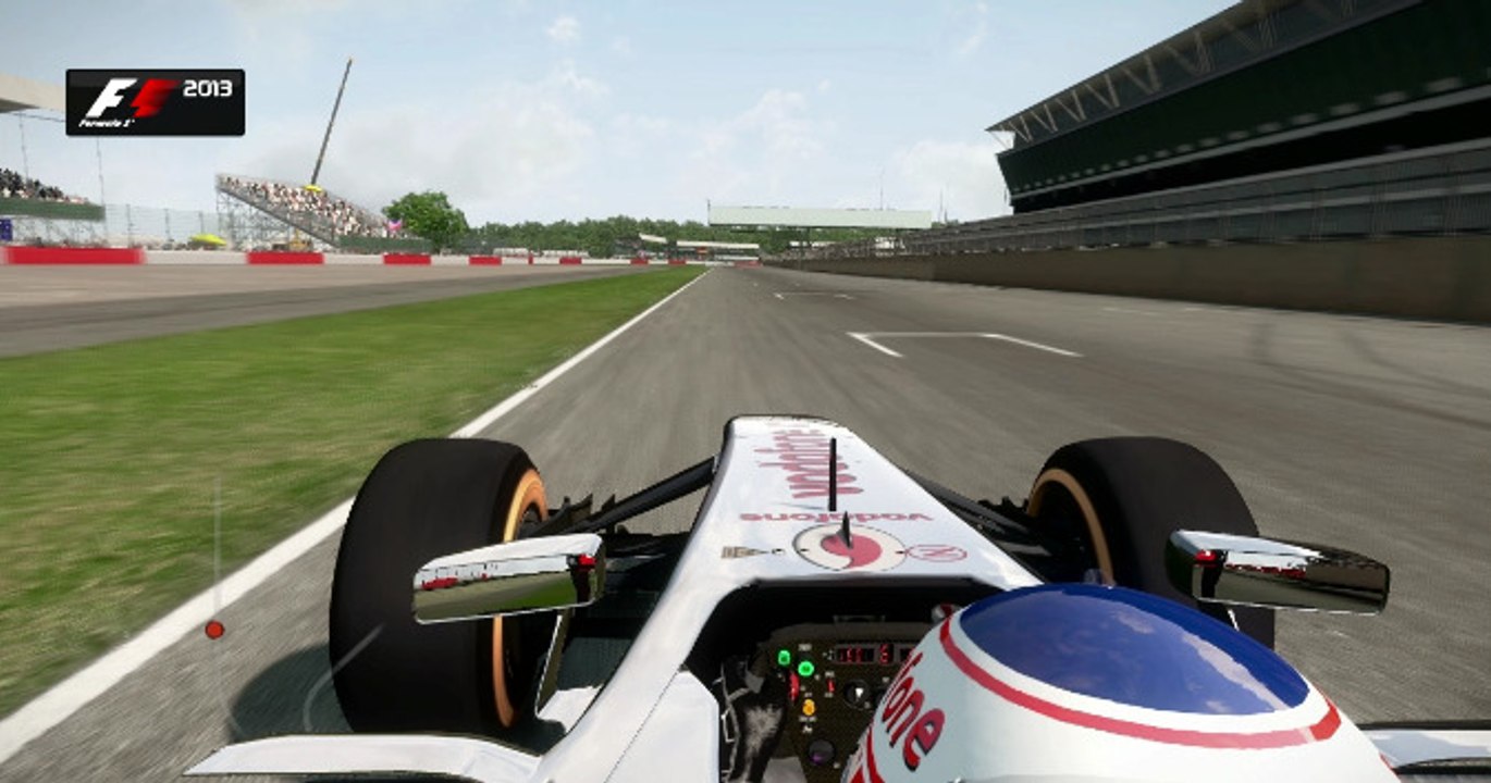 F1 2013 : la McLaren en piste à Silverstone