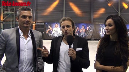 Ice Show : L'équipe de Philippe Candeloro avec Kenza Farah et Richard Virenque