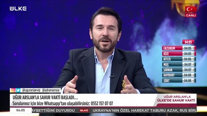 Uğur Arslan'la Ülke'de Sahur Vakti 12. Bölüm (13 Nisan 2022)