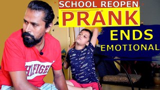 School Reopen Prank Ends Emotional | Fathers Day Special ‍ | VJ Andrews
