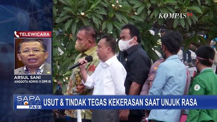 Kekerasan Demo 11 April, Sentara Institute: PR Terbesar Bukan pada Massa Tapi pada Elemen Negara