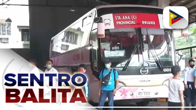 Ilang pasahero, inagahan ang punta sa bus terminal sa Maynila para makaiwas sa dagsa ng mga tao