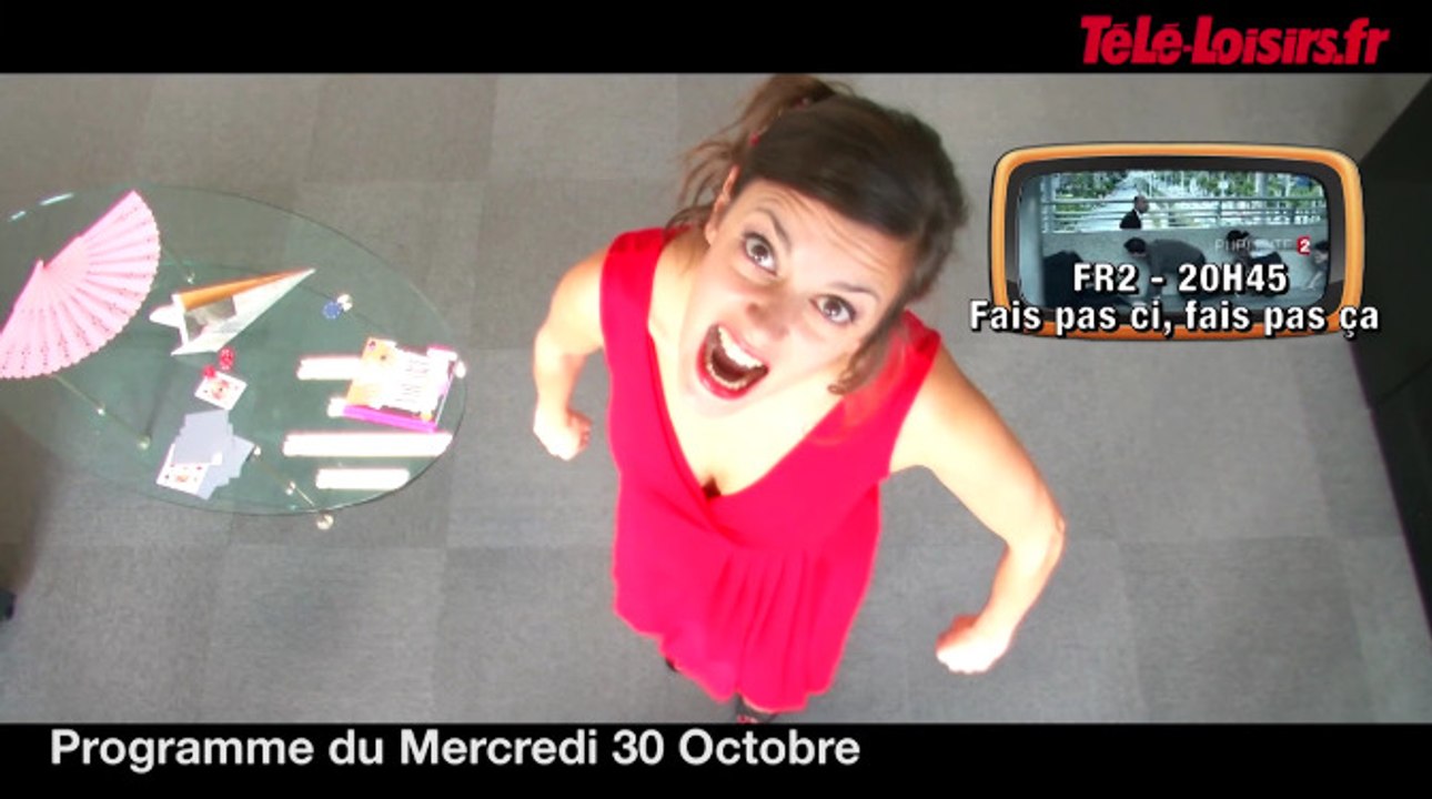 La Speakerine fin prête pour Fais pas ci, fais pas ça (programmes du 30 octobre)