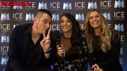 Ice Show : L'équipe de Sarah Abitbol avec Clara Morgane et Norbert Tarayre