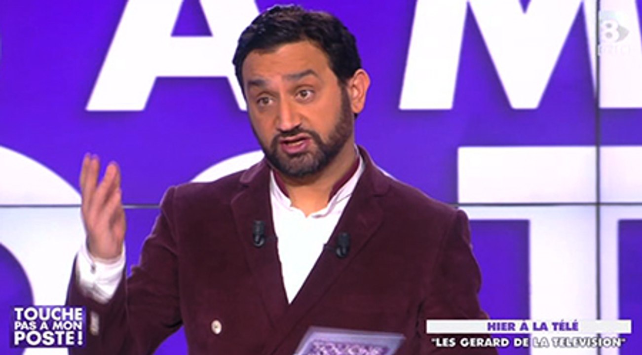 Cyril Hanouna s'excuse de ne pas être allé chercher son Gérard de l'animateur