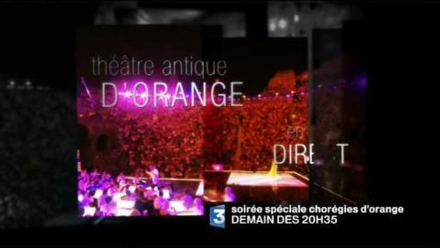 Soirée France 3 spécial chorégie d'Orange du 31 juillet