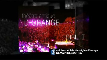 Soirée France 3 spécial chorégie d'Orange du 31 juillet