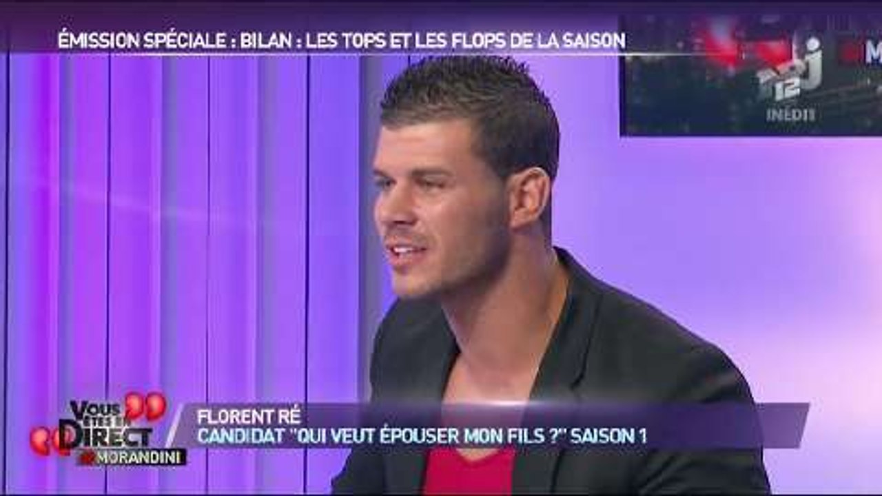 Florent (Qui veut épouser mon fils ?) "un peu déçu" par la saison 2