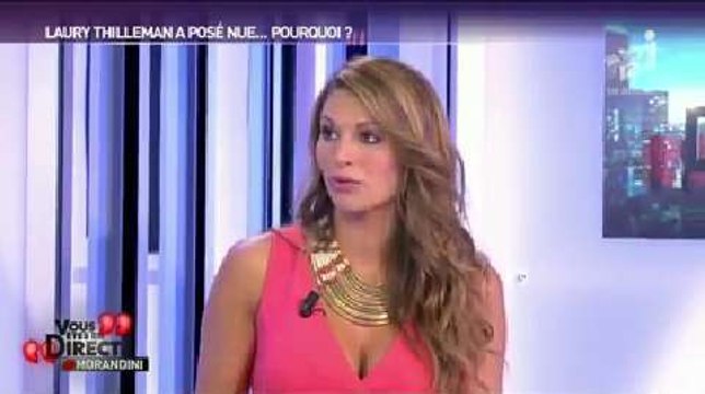 Laury Thilleman s'explique sur ses photos nues dans Vous êtes en direct sur NRJ12