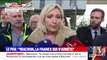 Marine Le Pen sur l'absence de certains médias lors de son déplacement: 