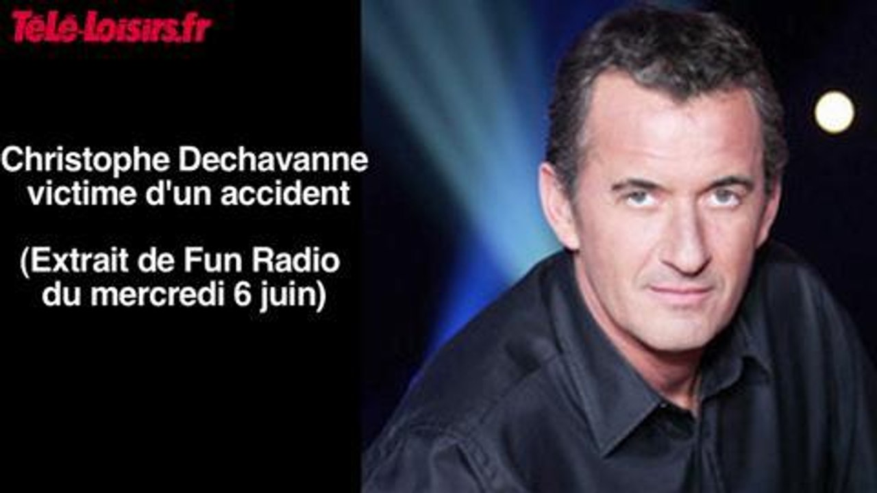 Christophe Dechavanne victime d'un accident
