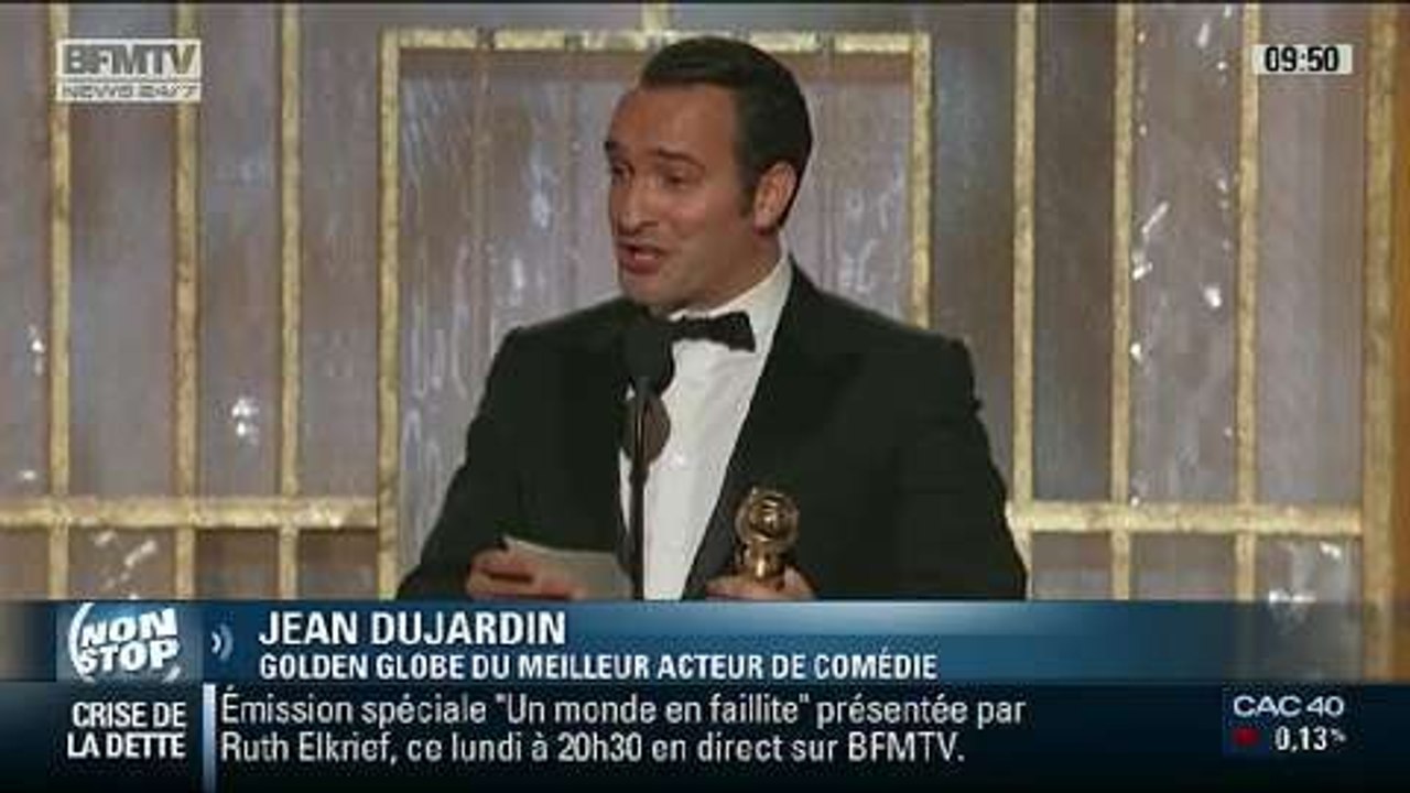 Jean Dujardin : Golden Globe du meilleur acteur de comédie