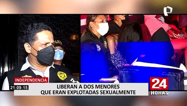 Independencia: rescatan a menores que eran explotadas sexualmente en local que funcionaba como discoteca
