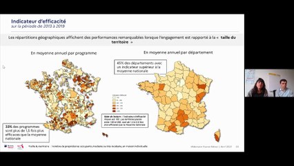 Webinaire France Rénov’ - Bilan des analyses territorialisées des aides Anah et évaluation du programme Habiter Mieux