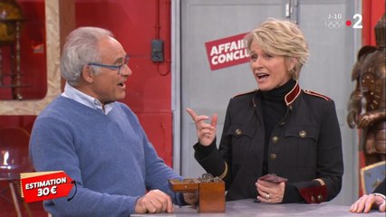 Sophie Davant pousse la chansonnette dans Affaire Conclue