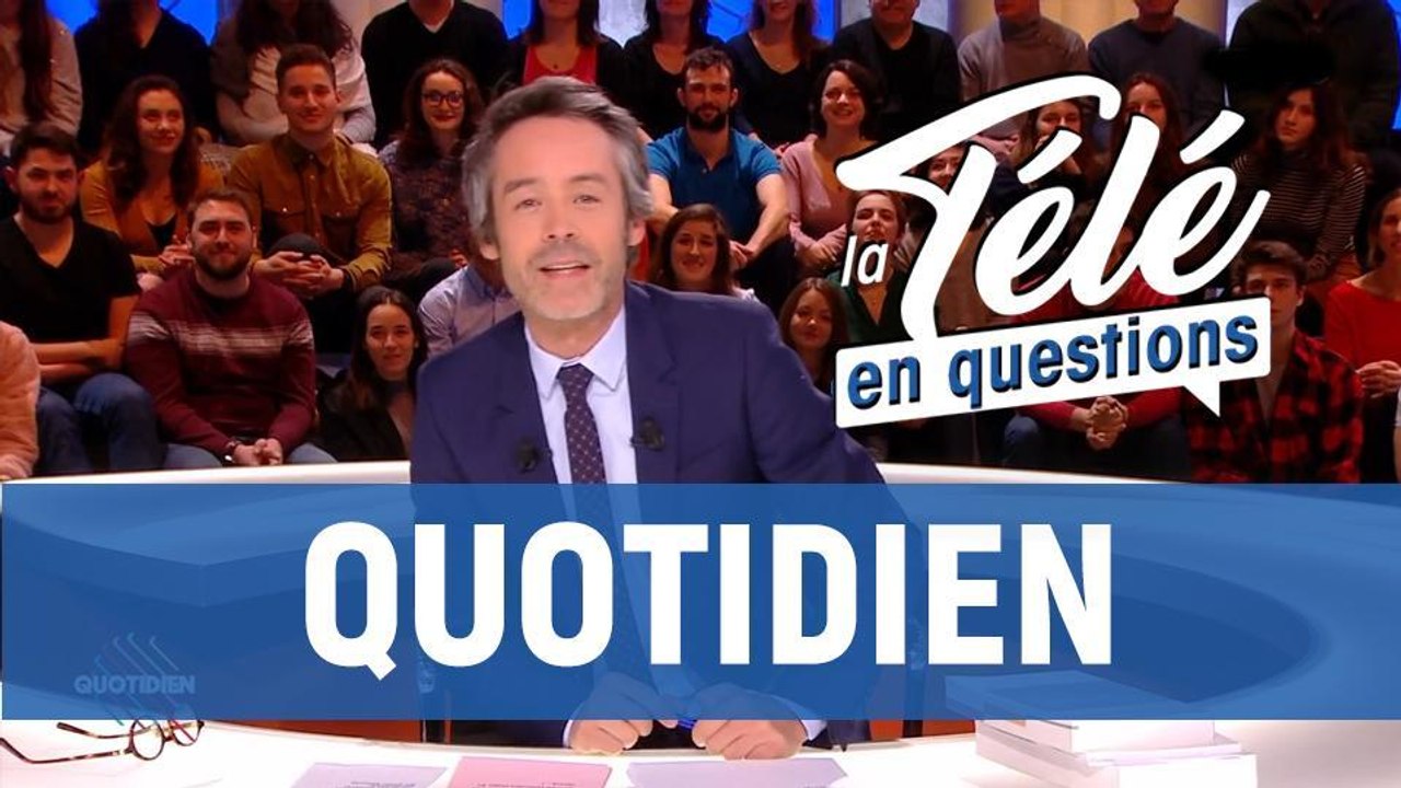 La Télé en questions : Découvrez ce que fait Yann Barthès pendant les pubs de Quotidien sur TMC !