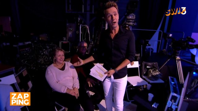 Cyril Féraud fait la surprise de présenter ses parents en direct dans Slam