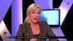 Marine Le Pen critique Anne-Sophie Lapix