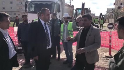 Midyat'ta 3. etap doğal gaz çalışmaları başladı