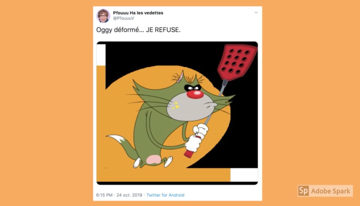 Netflix accusé de "tuer Oggy et les cafards" par les Twittos