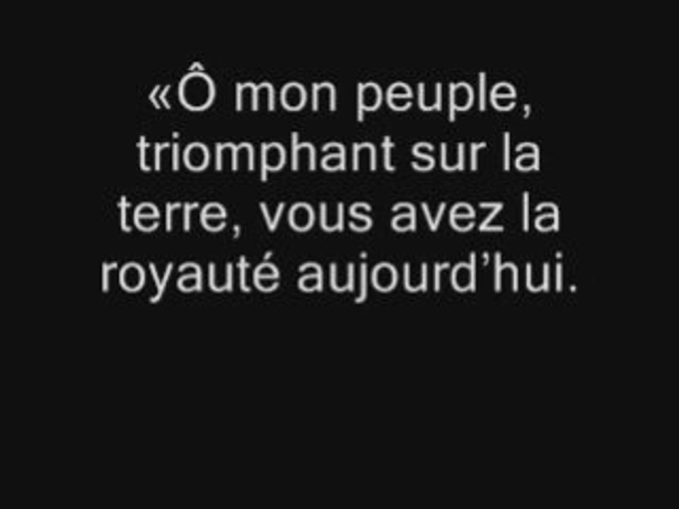 L'histoire du croyant