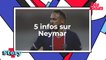 Neymar : 5 infos à connaître sur le footballeur