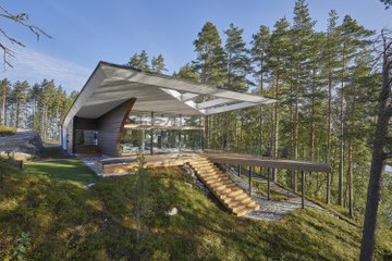 The Wave House in Mikkeli, #Finland by Seppo Mäntylä