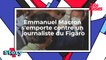 Emmanuel Macron s'emporte contre un journaliste du Figaro