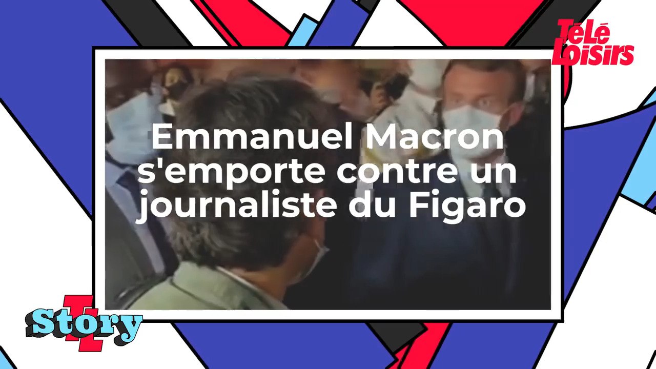 Emmanuel Macron s'emporte contre un journaliste du Figaro
