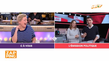 Thomas Sotto se moque de Roselyne Bachelot dans C à vous