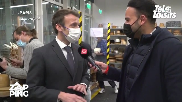 Emmanuel Macron boulanger ou cuisinier dans une autre vie ? Il se confie sur ses aptitudes manuelles dans C à vous