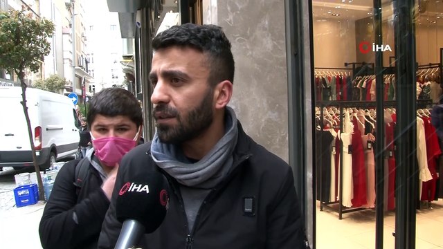 Nişantaşı'nda sokak ortasında silahlı saldırı kamerada