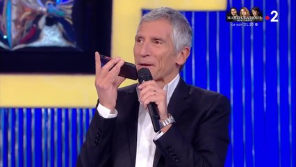 Nagui appelle Benjamin Pavard et le chambre pendant N'oubliez pas les paroles