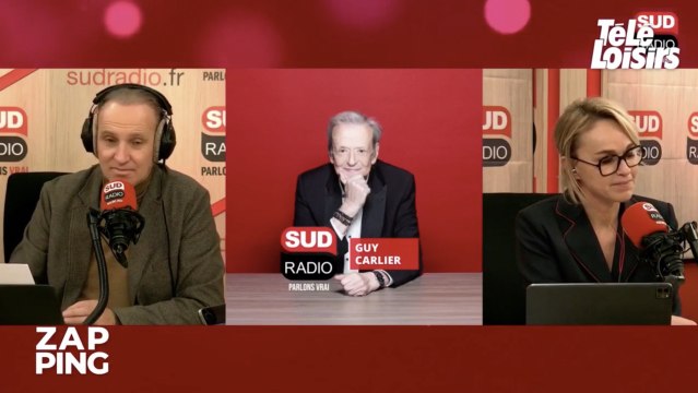 Guy Carlier apporte son soutien à Ophélie Meunier sur Sud Radio